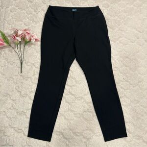 JAG - Pull On Black High Rise Ricki Leggings Pants 16W/30